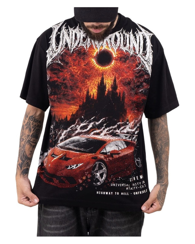 Hellfire Graphic Shirt — model view
