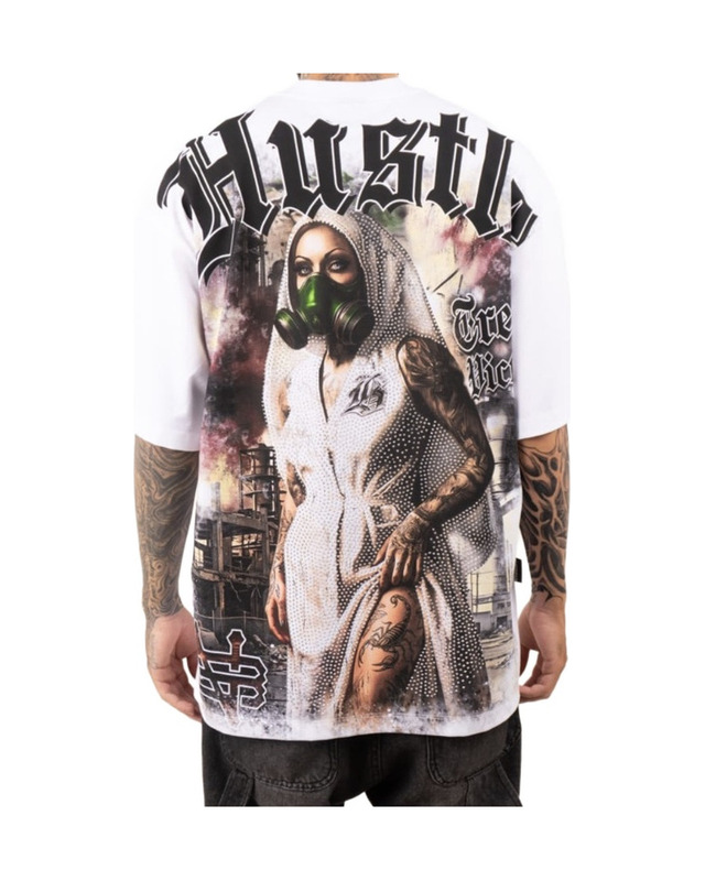 Hustle Graphic Shirt — model view