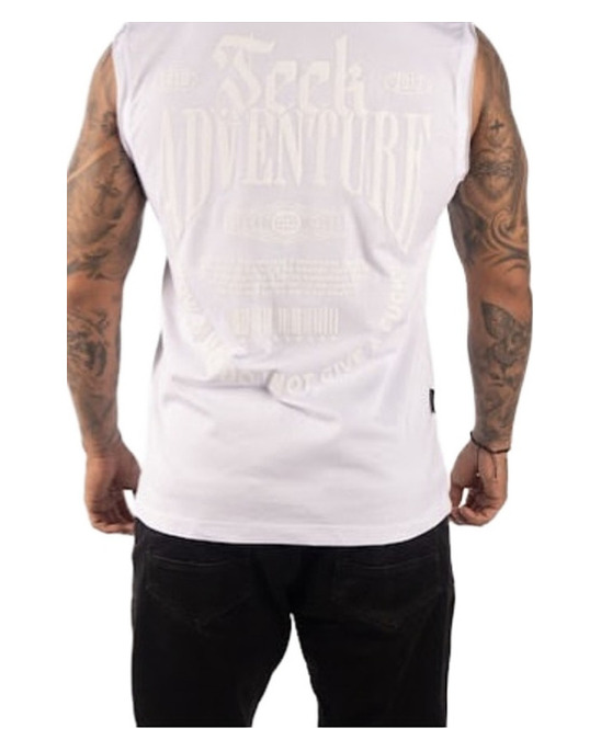 Seek Adventure Sleeveless Shirt — model view