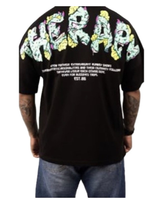 Therapy Graphic Shirt — model view