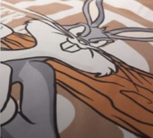 Basketball Rabbit Graphic Shirt — print detail
