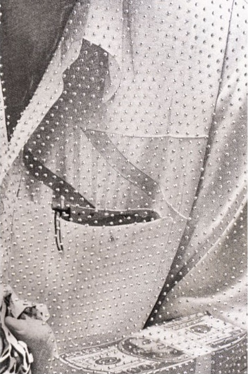Monochrome Portrait Graphic Shirt — print detail