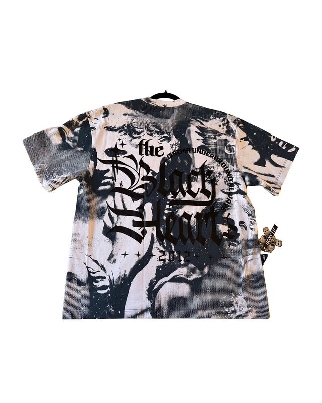 Blackletter Collage Graphic Shirt — graphic view