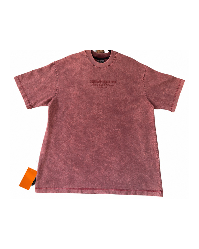 Rose Washed Graphic Shirt — back