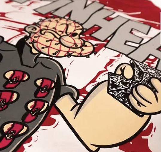Pinhead Graphic Shirt — print detail