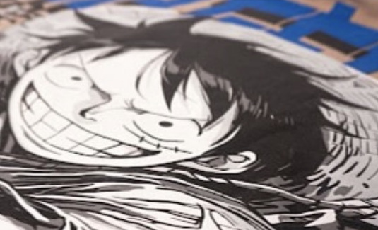 Straw Hat Graphic Shirt — print detail