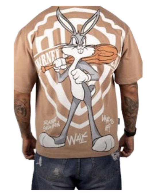 Basketball Rabbit Graphic Shirt — back