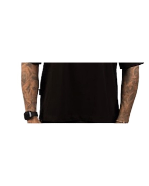 Cartoon Collage Graphic Shirt — opposite side (partial view)