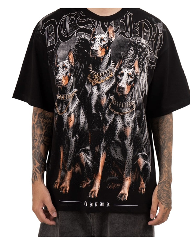 Doberman Graphic Shirt — graphic view