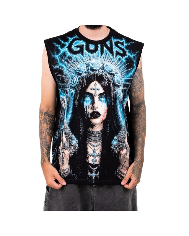 Electric Blue Goth — front