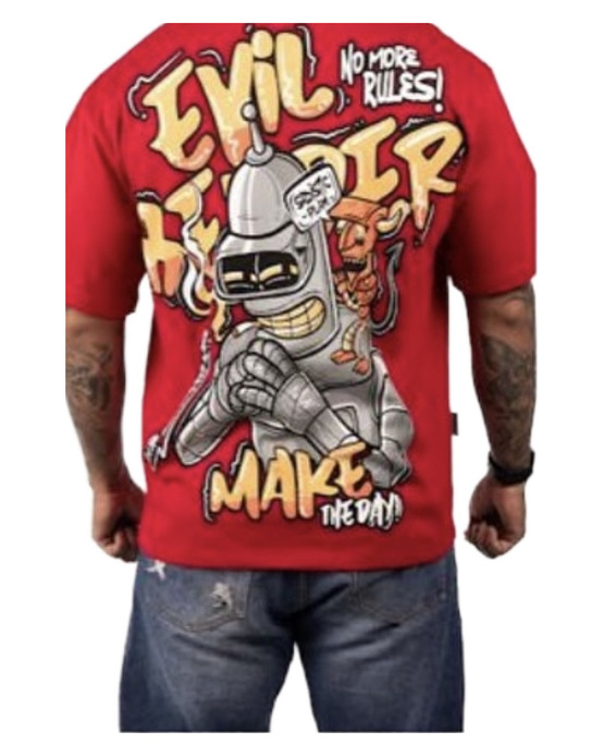 Evil Robot Graphic Shirt — back
