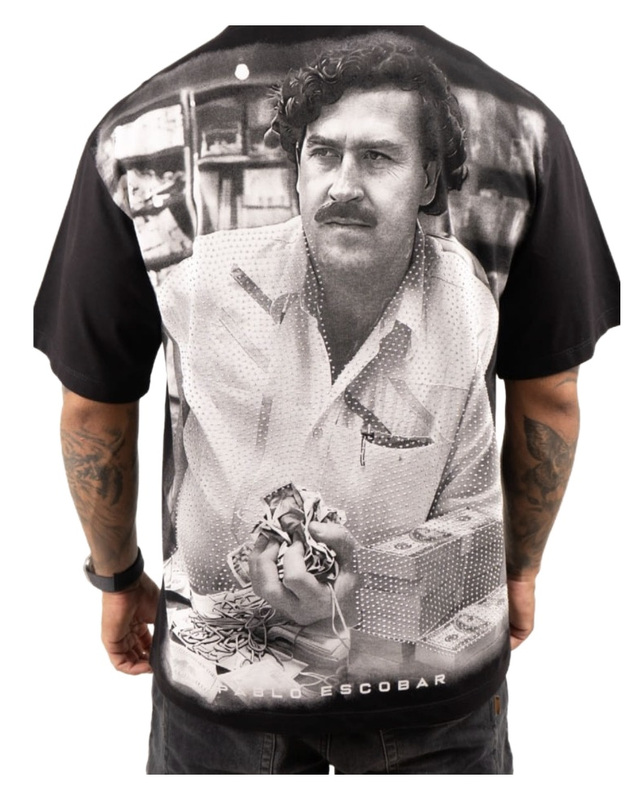 Monochrome Portrait Graphic Shirt — graphic view