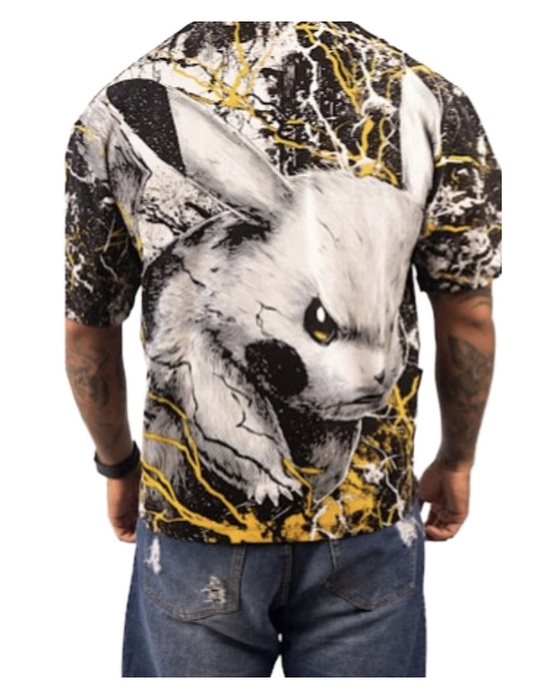 Rabbit Graphic Shirt — back