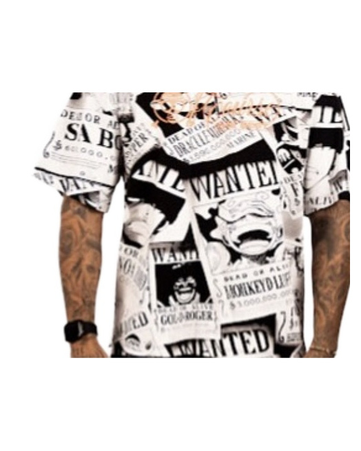 Wanted Graphic Shirt — front (partial view)